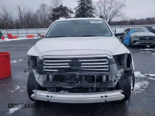2019 Toyota Sequoia Platinum with VIN 5TDDY5G11KS165934, listed as a Copart auction lot 41668085 with 74,315 mi miles and Salvage Title. Bid and sale history available at carsss.com. Image 5.