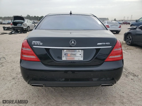 2010 Mercedes-Benz S-Class S 550 with VIN WDDNG7BB2AA341913, listed as a Copart auction lot 48166445 with 99,475 mi miles and Salvage Title. Bid and sale history available at carsss.com. Image 6.