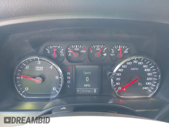 2019 Chevrolet Silverado 1500 Work Truck with VIN 2GCVKNEC2K1160727, listed as a IAAI auction lot 42223824 with 77,117 mi miles and . Bid and sale history available at DreamBid. Image 7.