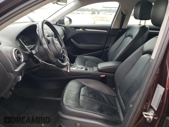 2015 Audi A3 1.8T Premium with VIN WAUACGFF7F1011416, listed as a Copart auction lot 47141613 with 117,516 mi miles. Bid and sale history available at carsss.com. Image 7.