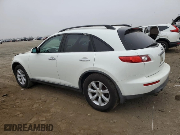 2004 Infiniti FX35 with VIN JNRAS08U64X107105, listed as a Copart auction lot 73532564 with 222,213 mi miles and Salvage Title. Bid and sale history available at carsss.com. Image 2.