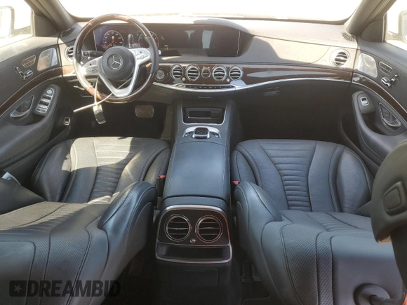 2018 Mercedes-Benz S 560 with VIN WDDUG8GB5JA391893, listed as a Copart auction lot 49746935 with 34,201 mi miles and Salvage Title. Bid and sale history available at carsss.com. Image 8.