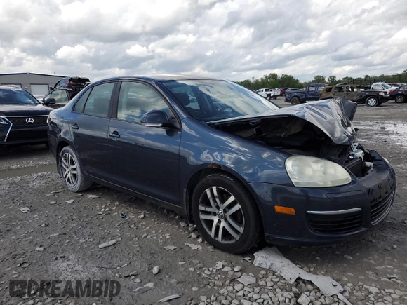 2006 Volkswagen Jetta Value Edition with VIN 3VWPF71K36M715380, listed as a Copart auction lot 55452855 with Not provided miles and Salvage title. Bid and sale history available at DreamBid. Image 4.