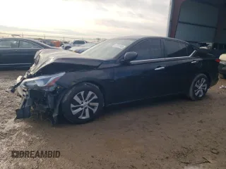2019 Nissan Altima 2.5 S with VIN 1N4BL4BV7KC230108, listed as a Copart auction lot 41821985 with 121,350 mi miles and Salvage Title. Bid and sale history available at carsss.com. Image 1.