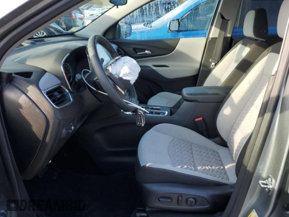 2024 Chevrolet Equinox LT with VIN 3GNAXUEG7RL332599, listed as a Copart auction lot 50180535 with 8,723 mi miles and Salvage Title. Bid and sale history available at DreamBid. Image 7.