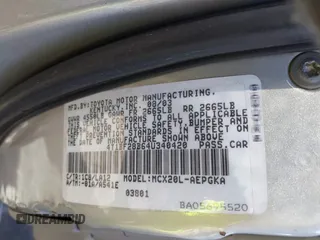 2004 Toyota Avalon XL z VIN 4T1BF28B64U340420, wystawiony jako IAAI lot #41753265 z przebiegiem 173 302 mil mil oraz . Historia ofert i sprzedaży dostępna na DreamBid. Obrazek 9.