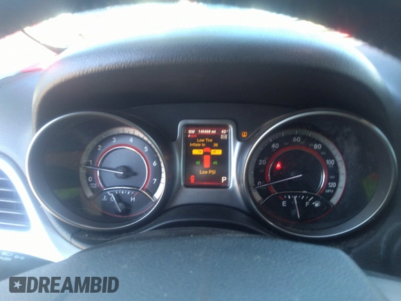 2015 Dodge Journey Crossroad with VIN 3C4PDCGG7FT682507, listed as a IAAI auction lot 41737199 with 140,468 mi miles and . Bid and sale history available at DreamBid. Image 7.