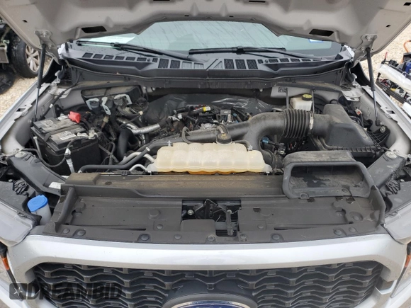 2023 Ford F-150 XL с VIN 1FTEX1CP4PKE37756, выставлен на аукционе Copart как лот 44459205 с пробегом 26 441 миль миль и Списание • Salvage title. История ставок и продаж доступна на DreamBid. Изображение 11.
