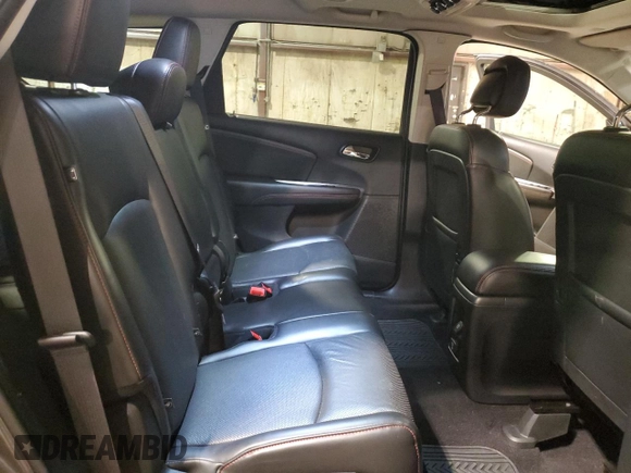 2019 Dodge Journey GT with VIN 3C4PDDEG6KT834845, listed as a Copart auction lot 49574845 with 61,545 mi miles and Salvage Title. Bid and sale history available at DreamBid. Image 11.
