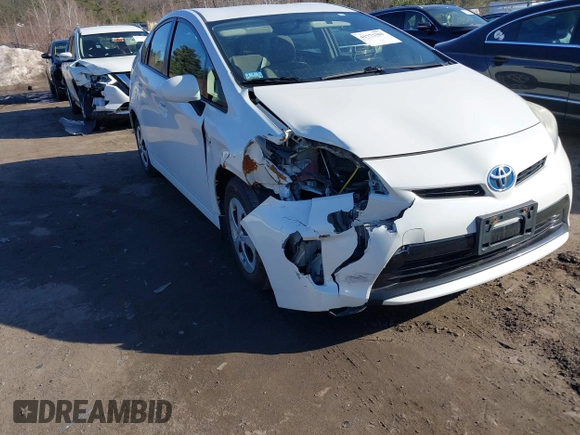 2013 Toyota Prius One with VIN JTDKN3DU2D5668108, listed as a IAAI auction lot 41773301 with 149,242 mi miles. Bid and sale history available at carsss.com. Image 6.