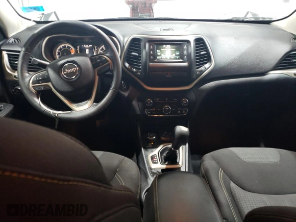 2016 Jeep Cherokee Latitude with VIN 1C4PJMCB6GW327039, listed as a Copart auction lot 48768345 with 81,354 mi miles and Salvage Title. Bid and sale history available at carsss.com. Image 8.