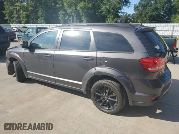 2019 Dodge Journey SE z VIN 3C4PDCBB7KT835523, wystawiony jako Copart lot #64476914 z przebiegiem 91 143 mil mil oraz Szkoda całkowita • Salvage title. Historia ofert i sprzedaży dostępna na DreamBid. Obrazek 2.