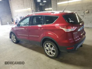 2016 Ford Escape Titanium with VIN 1FMCU9JX4GUB05060, listed as a Copart auction lot 48580915 with 76,800 mi miles and Salvage Title. Bid and sale history available at carsss.com. Image 2.