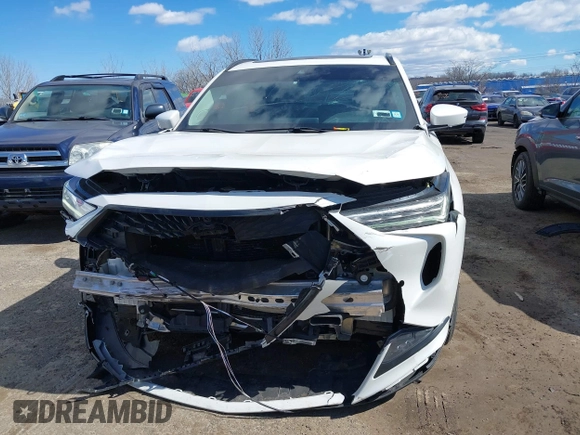 2023 Acura MDX w/Advance Package with VIN 5J8YE1H80PL021493, listed as a IAAI auction lot 41709351 with 23,467 mi miles. Bid and sale history available at carsss.com. Image 12.