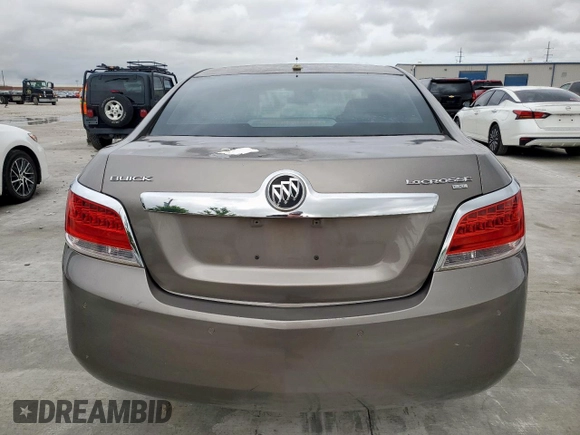 2011 Buick LaCrosse CXL with VIN 1G4GC5ED3BF361832, listed as a Copart auction lot 60799275 with 121,825 mi miles and Clean title. Bid and sale history available at DreamBid. Image 6.