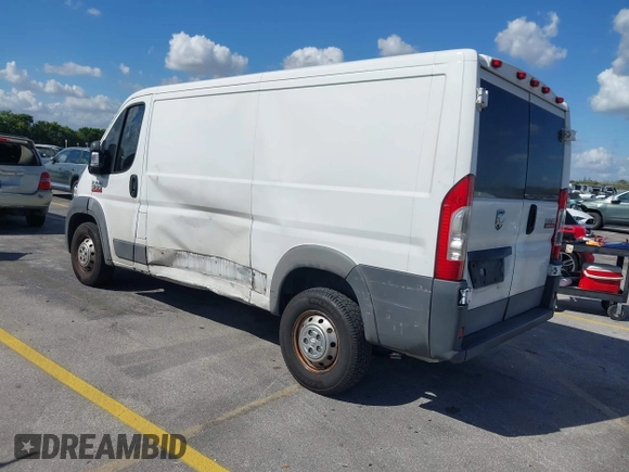 2017 Ram ProMaster Cargo with VIN 3C6TRVAG7HE546221, listed as a IAAI auction lot 41537359 with 160,124 mi miles and . Bid and sale history available at DreamBid. Image 3.
