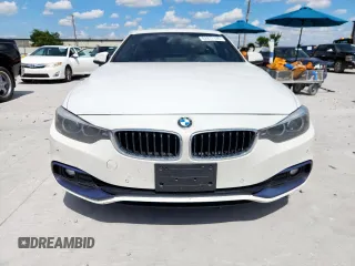 2018 BMW 4 Series 430i xDrive with VIN WBA4J3C57JBG91654, listed as a Copart auction lot 62877135 with 155,583 mi miles and Clean title. Bid and sale history available at DreamBid. Image 5.