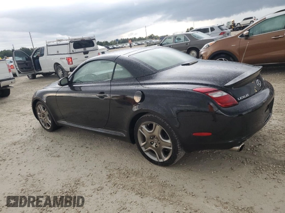 2006 Lexus SC with VIN JTHFN48Y769003087, listed as a Copart auction lot 74181624 with Not Provided miles and Non Repairable. Bid and sale history available at carsss.com. Image 2.
