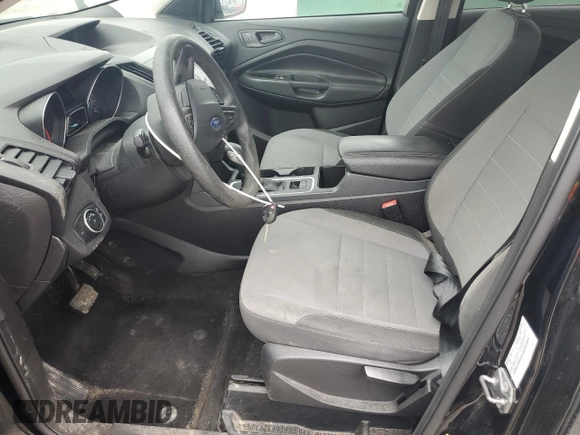 2017 Ford Escape S with VIN 1FMCU0F75HUB71106, listed as a Copart auction lot 60162455 with 61,645 mi miles and Salvage title. Bid and sale history available at DreamBid. Image 7.