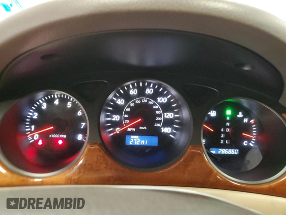2005 Lexus ES 350 with VIN JTHBA30GX55140635, listed as a Copart auction lot 53847665 with 286,860 mi miles and Clean Title. Bid and sale history available at DreamBid. Image 9.