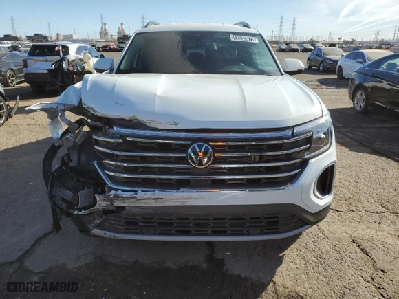 2025 Volkswagen Atlas 2.0T SE w/Technology with VIN 1V2WR2CA0SC507268, listed as a Copart auction lot 42535675 with 5,310 mi miles and Clean Title. Bid and sale history available at carsss.com. Image 5.