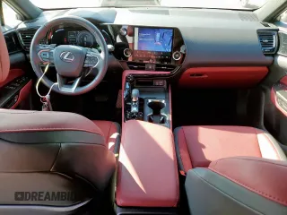 2024 Lexus NX 350h with VIN 2T2AKCEZ4RC026784, listed as a Copart auction lot 59357845 with 13,368 mi miles and Salvage title. Bid and sale history available at DreamBid. Image 8.