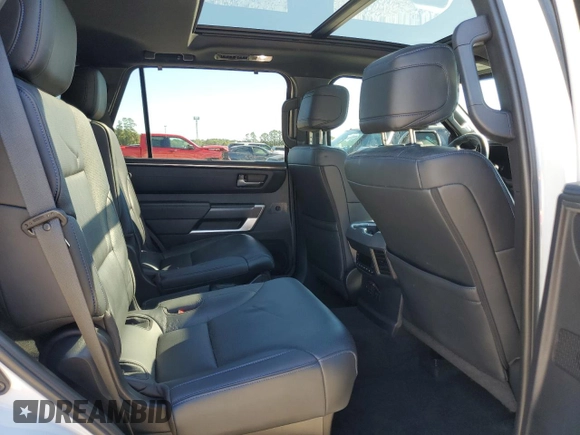 2023 Toyota Sequoia SR5 with VIN 7SVAAAAA4PX002324, listed as a Copart auction lot 81183314 with 40,964 mi miles and Salvage Title. Bid and sale history available at carsss.com. Image 11.