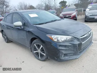 2019 Subaru Impreza Premium with VIN 4S3GKAD63K3604334, listed as a IAAI auction lot 41271928 with 70,786 mi miles. Bid and sale history available at carsss.com. Image 1.