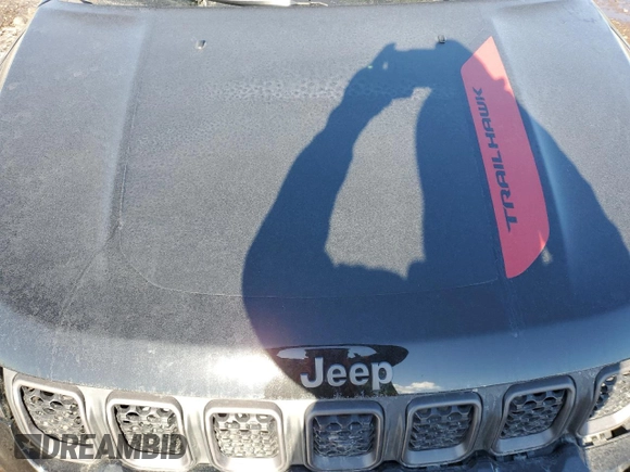 2023 Jeep Compass Trailhawk with VIN 3C4NJDDN0PT534869, listed as a Copart auction lot 46586015 with 3,803 mi miles and Salvage title. Bid and sale history available at DreamBid. Image 12.