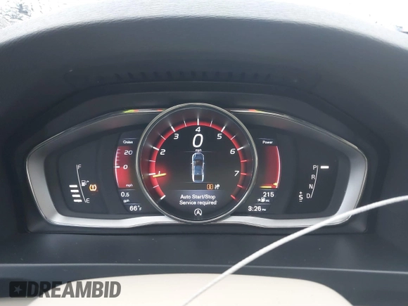 2016 Volvo S60 T5 Drive-E Premier with VIN YV126MFK5G2405660, listed as a IAAI auction lot 41716920 with 91,053 mi miles. Bid and sale history available at carsss.com. Image 7.