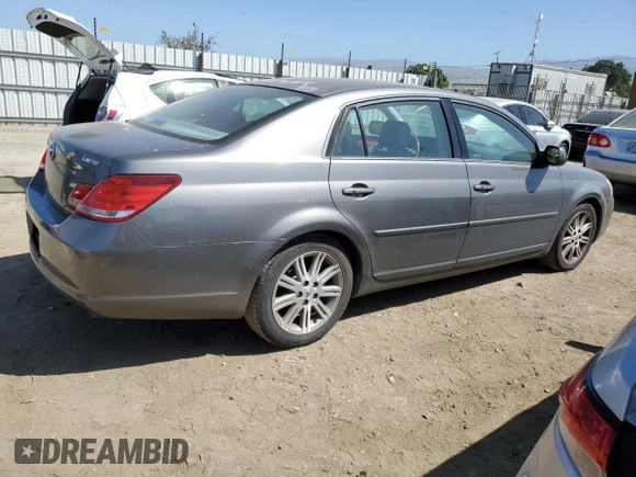 2006 Toyota Avalon XL with VIN 4T1BK36B26U145079, listed as a Copart auction lot 55887725 with 268,289 mi miles and Clean Title. Bid and sale history available at DreamBid. Image 3.