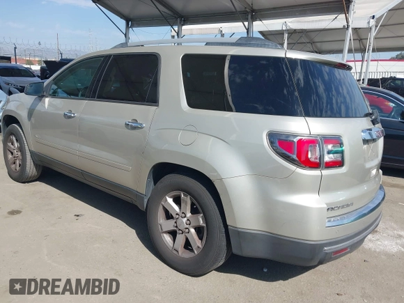 2014 GMC Acadia SLE with VIN 1GKKRNED5EJ290801, listed as a IAAI auction lot 41697380 with Not Provided miles and . Bid and sale history available at carsss.com. Image 3.