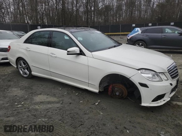 2011 Mercedes-Benz E 550 Luxury with VIN WDDHF9AB8BA472925, listed as a Copart auction lot 43640085 with 143,121 mi miles and Clean title. Bid and sale history available at DreamBid. Image 4.