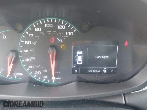 2020 Chevrolet Trax LT z VIN KL7CJLSB1LB336157, wystawiony jako IAAI lot #42258923 z przebiegiem 50 868 mil mil oraz . Historia ofert i sprzedaży dostępna na DreamBid. Obrazek 15.