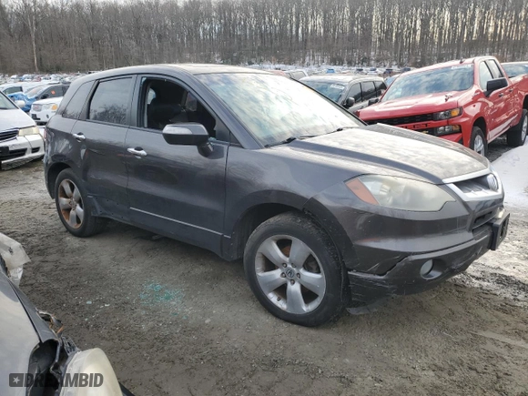 2009 Acura RDX with VIN 5J8TB18239A004068, listed as a Copart auction lot 42316745 with 0 mi miles and Salvage Title. Bid and sale history available at carsss.com. Image 4.