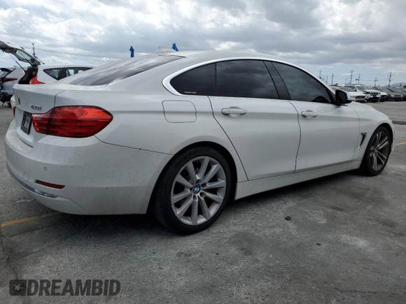 2016 BMW 4 Series 428i with VIN WBA4A9C5XGGL88217, listed as a Copart auction lot 56956985 with 156,209 mi miles and Salvage title. Bid and sale history available at DreamBid. Image 3.