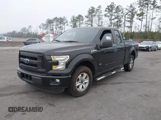 2015 Ford F-150 XL with VIN 1FTEX1CP4FFC74260, listed as a IAAI auction lot 41555925 with 61,583 mi miles and . Bid and sale history available at DreamBid. Image 2.