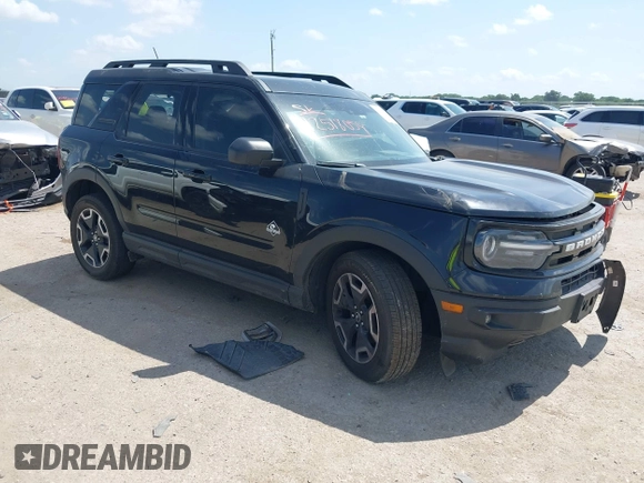 2022 Ford Bronco Sport Outer Banks с VIN 3FMCR9C62NRD42530, выставлен на аукционе IAAI как лот 42518059 с пробегом 29 249 миль миль и . История ставок и продаж доступна на DreamBid. Изображение 1.