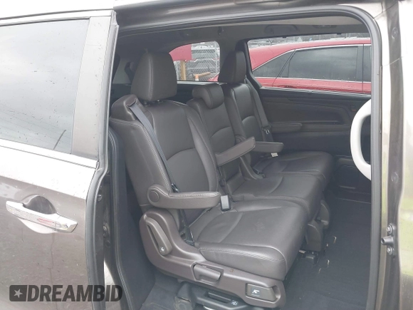 2018 Honda Odyssey EX-L with VIN 5FNRL6H72JB081086, listed as a IAAI auction lot 41031370 with 73,907 mi miles and . Bid and sale history available at DreamBid. Image 8.