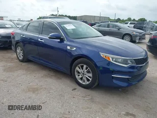 2018 Kia Optima LX z VIN 5XXGT4L38JG228847, wystawiony jako IAAI lot #42149131 z przebiegiem 94 409 mil mil oraz . Historia ofert i sprzedaży dostępna na DreamBid. Obrazek 1.