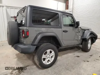 2020 Jeep Wrangler Sport S с VIN 1C4GJXAG8LW203798, выставлен на аукционе Copart как лот 52531615 с пробегом Не указан миль и Списание • Salvage title. История ставок и продаж доступна на DreamBid. Изображение 3.