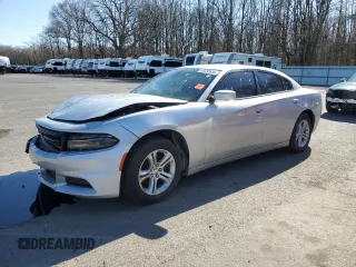 2020 Dodge Charger SXT with VIN 2C3CDXBG2LH119242, listed as a Copart auction lot 50332615 with 92,477 mi miles and Salvage Title. Bid and sale history available at carsss.com. Image 1.
