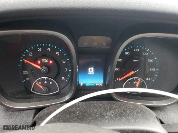 2015 Chevrolet Malibu LS with VIN 1G11A5SL8FF117846, listed as a Copart auction lot 44683725 with 135,546 mi miles and Salvage Title. Bid and sale history available at carsss.com. Image 9.