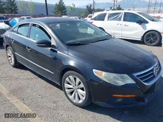 2010 Volkswagen CC Sport with VIN WVWML7AN2AE506025, listed as a IAAI auction lot 41885968 with 149,310 mi miles. Bid and sale history available at carsss.com. Image 1.