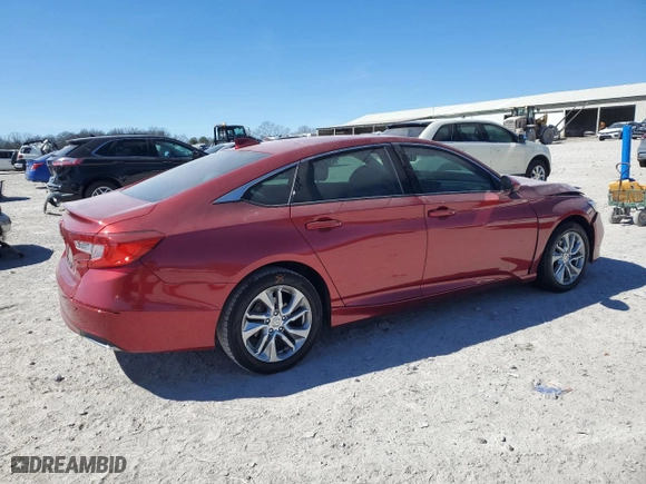 2019 Honda Accord Sedan LX 1.5T with VIN 1HGCV1F19KA131964, listed as a Copart auction lot 47195865 with 66,292 mi miles and Salvage Title. Bid and sale history available at carsss.com. Image 3.
