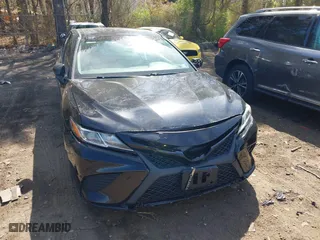 2018 Toyota Camry LE with VIN 4T1B11HK9JU115557, listed as a IAAI auction lot 42087452 with 185,752 mi miles. Bid and sale history available at carsss.com. Image 12.