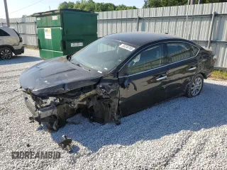 2019 Nissan Sentra SV with VIN 3N1AB7AP7KL626172, listed as a Copart auction lot 53230765 with 74,061 mi miles and Salvage Title. Bid and sale history available at carsss.com. Image 1.