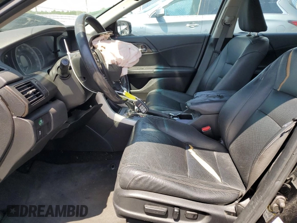 2014 Honda Accord Sedan EX-L with VIN 1HGCR2F84EA002493, listed as a Copart auction lot 51417895 with 117,636 mi miles and Salvage Title. Bid and sale history available at carsss.com. Image 7.
