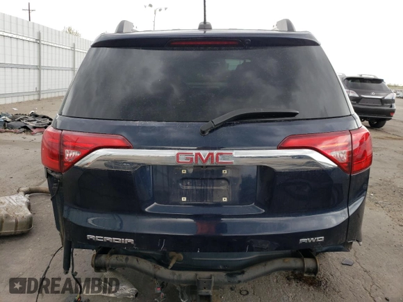 2017 GMC Acadia SLT with VIN 1GKKNULS4HZ268642, listed as a Copart auction lot 55422015 with 119,852 mi miles and Salvage title. Bid and sale history available at DreamBid. Image 6.