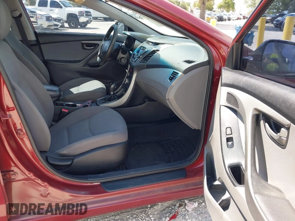 2015 Hyundai Elantra SE with VIN 5NPDH4AE5FH613173, listed as a IAAI auction lot 42698431 with 143,490 mi miles and . Bid and sale history available at DreamBid. Image 5.
